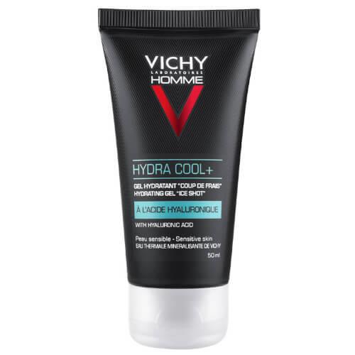 Vichy Hydratačný pleťový gél s chladivým účinkom Homme Hydra Cool + (Hydrating Gel Ice Shot) 50 ml