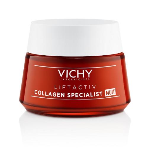Vichy Nočný krém proti vráskam a znižovaniu kvality kolagénu v pleti Liftactiv Collagen Specialist Nuit 50 ml