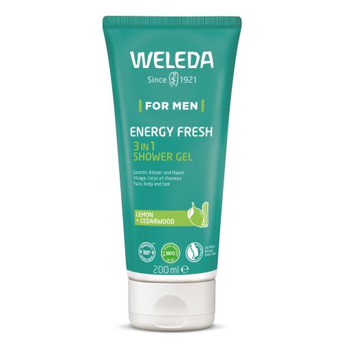 Weleda Sprchový gél Energy Fresh 3v1 (Shower Gel) 200 ml