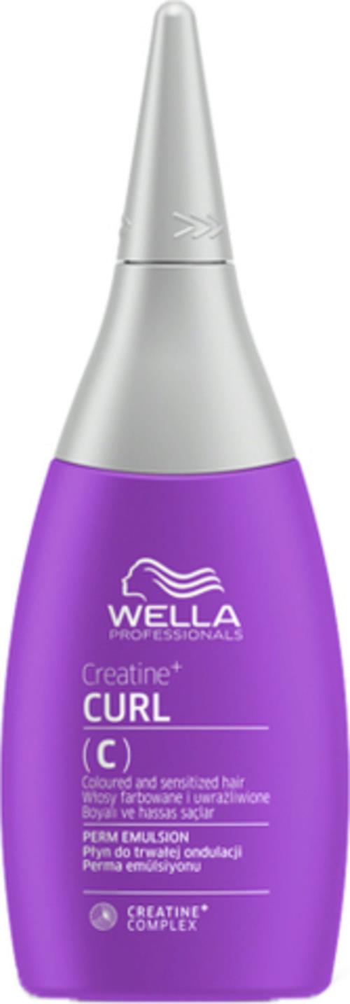 Wella Professionals Trvalá pre farbené a poškodené vlasy Creatine+ Curl (Permanent Emulsion) 75 ml