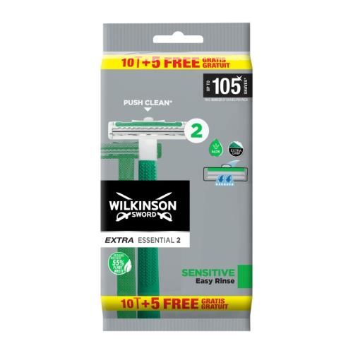 Wilkinson Sword Jednorazový holiaci strojček Extra Essential 10 + 5 ks