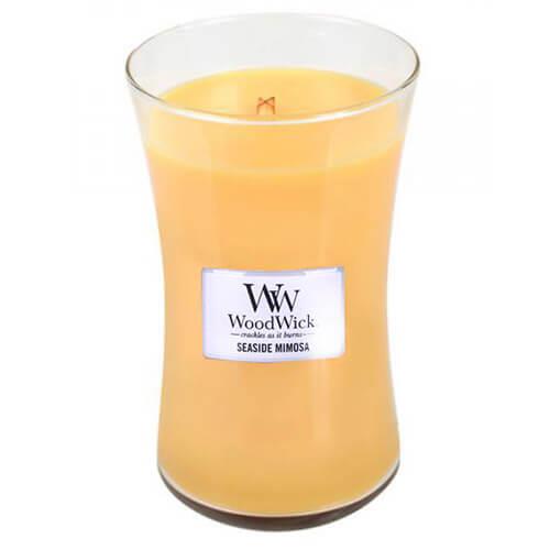 WoodWick Vonná sviečka váza Seaside Mimosa 609,5 g