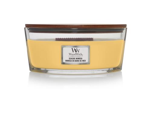 WoodWick Vonná sviečka loď Seaside Mimosa 453,6 g