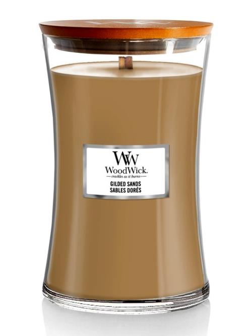 WoodWick Vonná sviečka váza Gilded Sands 609,5 g