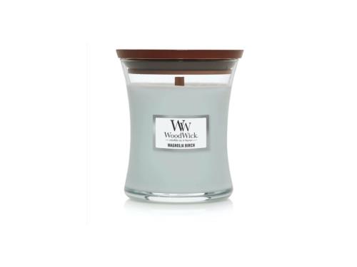 WoodWick Vonná sviečka váza malá Magnolia Birch 85 g
