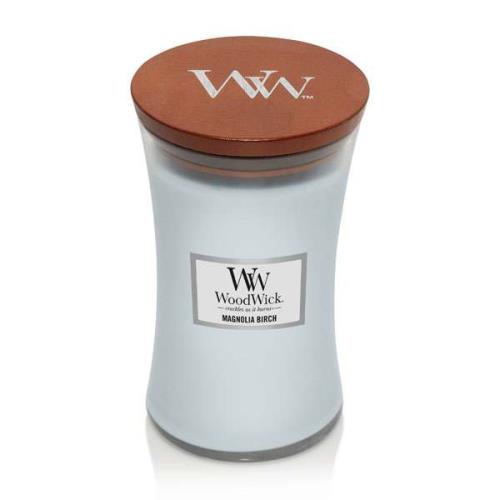 WoodWick Vonná sviečka váza veľká Magnolia Birch 609,5 g