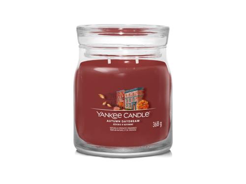 Yankee Candle Aromatická sviečka Signature sklo stredná Autumn Daydream 368 g
