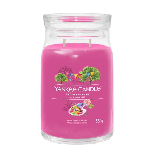 Yankee Candle Aromatická sviečka Signature sklo veľké Art In the Park 567 g