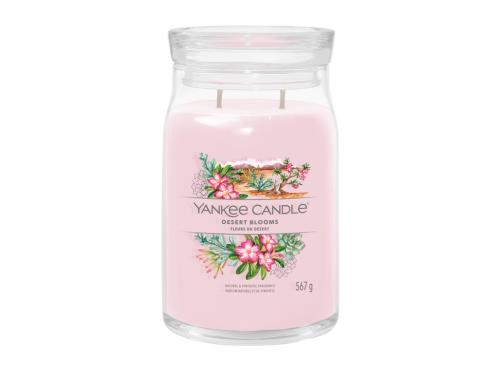 Yankee Candle Aromatická sviečka Signature sklo veľké Desert Blooms 567 g