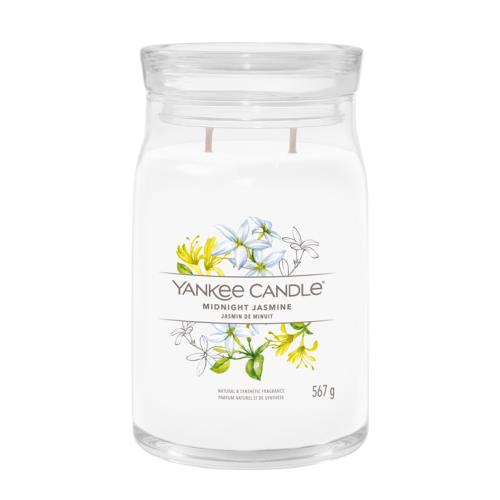 Yankee Candle Aromatická sviečka Signature sklo veľké Midnight Jasmine 567 g