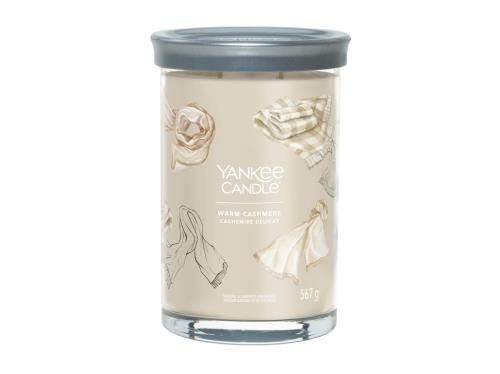 Yankee Candle Aromatická sviečka Signature tumbler veľký Warm Cashmere 567 g