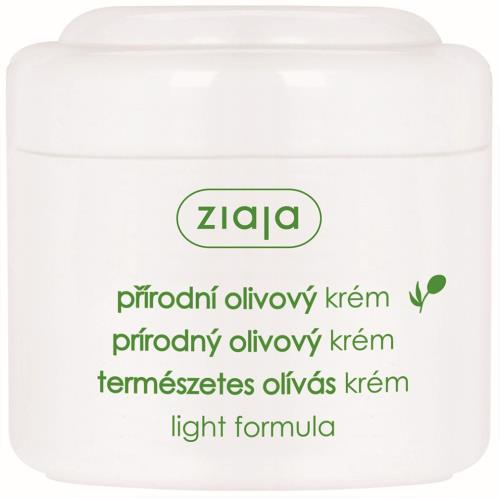 Ziaja Denný krém pre normálnu a suchú pleť ľahké zloženie Natural Olive 200 ml