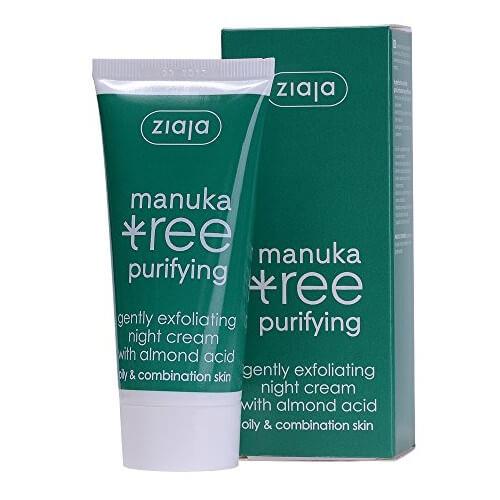 Ziaja Nočný krém jemne exfoliačný Manuka Tree Purifying 50 ml