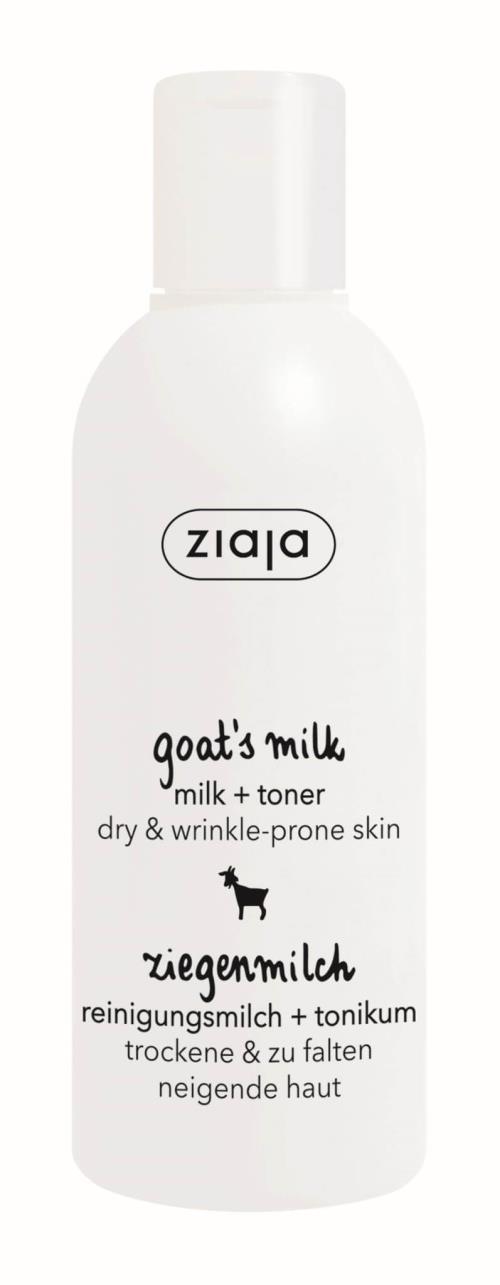 Ziaja Pleťový tonic & čistiace mlieko 2v1 Goat`s Milk 200 ml
