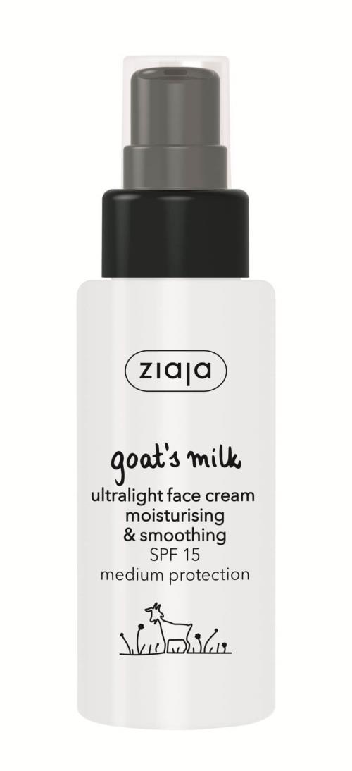Ziaja Vyhladzujúci denný krém SPF 15 (Ultra Light Face Cream) 50 ml