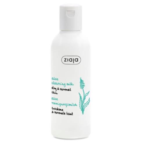Ziaja Čistiace pleťové mlieko s aloe vera pre suchú a normálnu pleť (Aloe Cleansing Milk) 200 ml