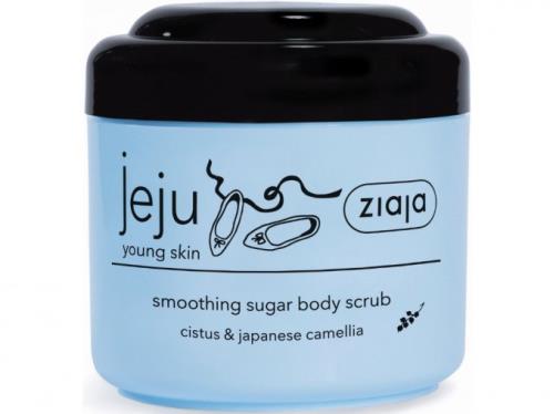 Ziaja Cukrový telový peeling s čiernymi zrniečkami (Smoothing Sugar Body Scrub) 200 ml