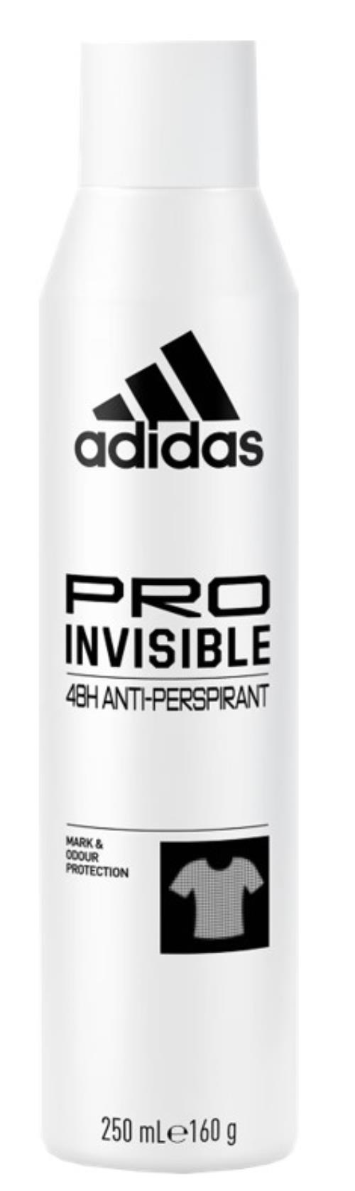 Adidas Pro Invisible Woman - deodorant ve spreji 150 ml