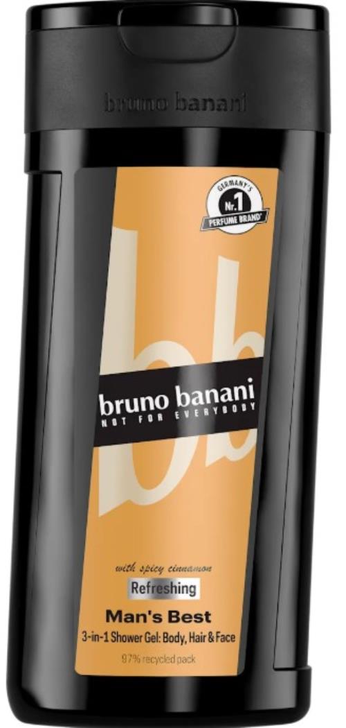Bruno Banani Man`s Best - sprchový gél 250 ml
