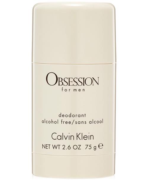 Calvin Klein Obsession For Men - tuhý dezodorant 75 ml