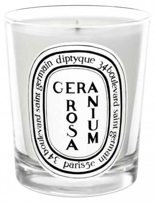Diptyque Geranium Rosa - sviečka 190 g