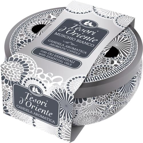 Tesori d'Oriente White Musk - aromatická sviečka 200 g
