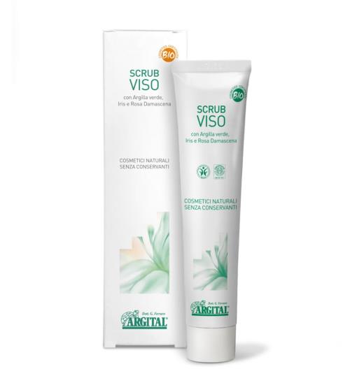Argital Scrub a pleťová maska so zeleným ílom 75 ml