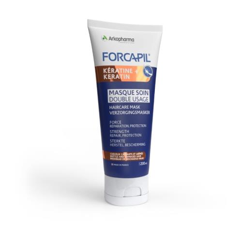 Forcapil Keratín - Posilňujúca maska s keratínom pre krehké vlasy 200 ml
