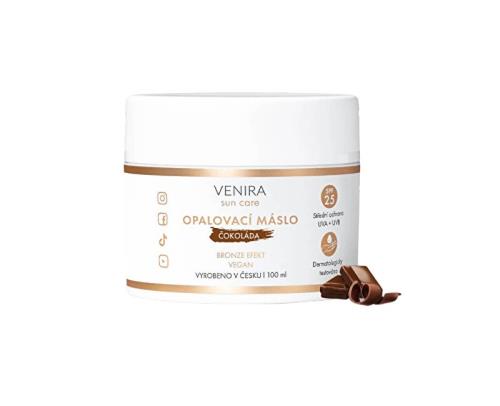Venira Opaľovacie maslo bronze s SPF 25 čokoláda 100 ml