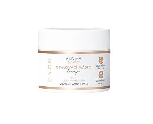 Venira Opaľovacie maslo bronze s SPF 25 svieže tropické ovocie 100 ml